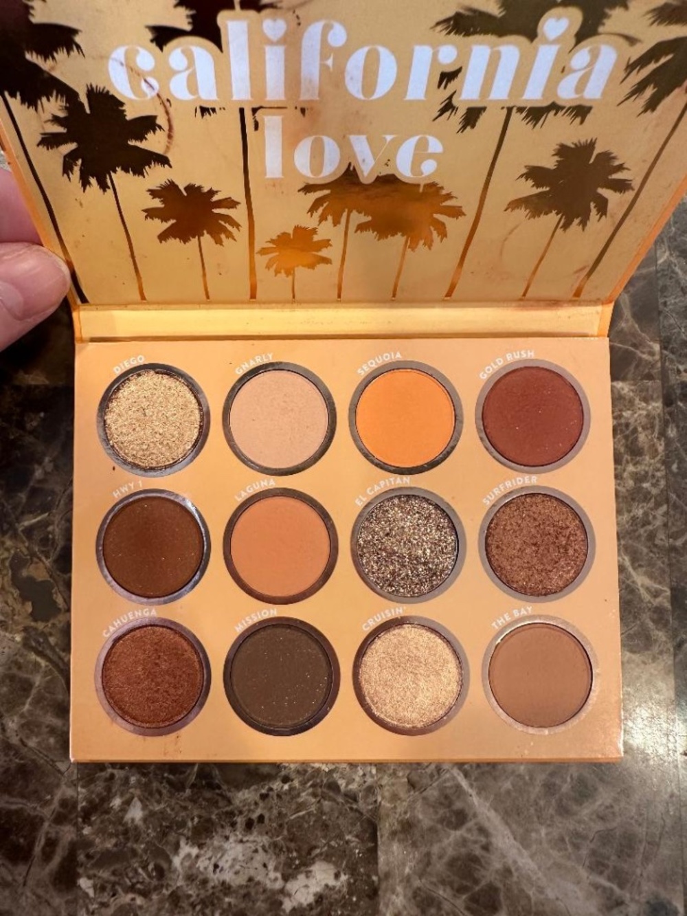Colourpop California Love Eyeshadow Palette